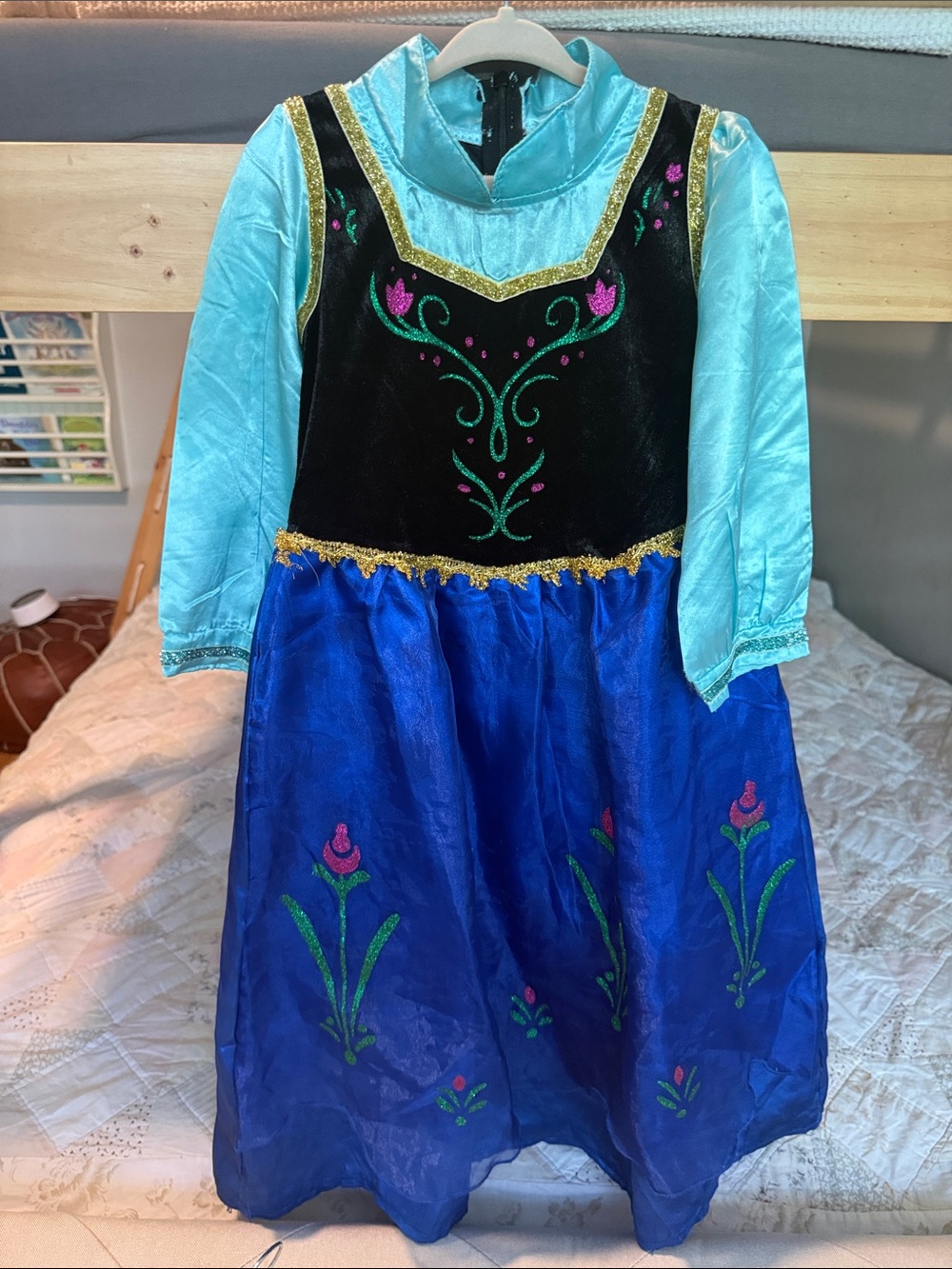 Anna Elsa Frozen Princess Costume Dress 4T